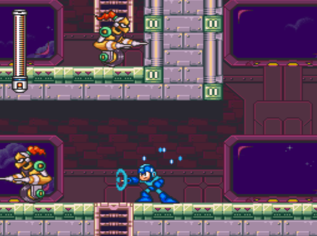 Mega Man 7 screenshot - Shade Man
